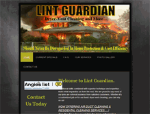 Tablet Screenshot of lint-guardian.com